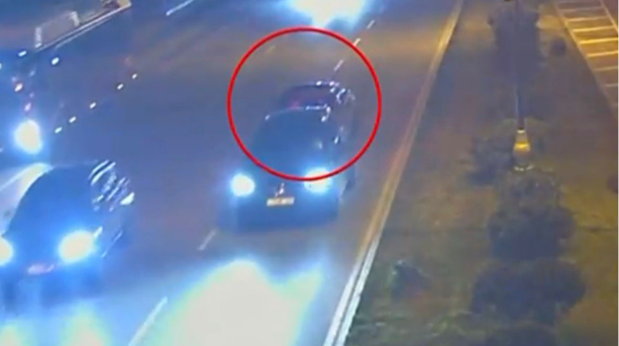 Опубликованы кадры двух аварий, произошедших в Баку за последние 24 часа - ВИДЕО
