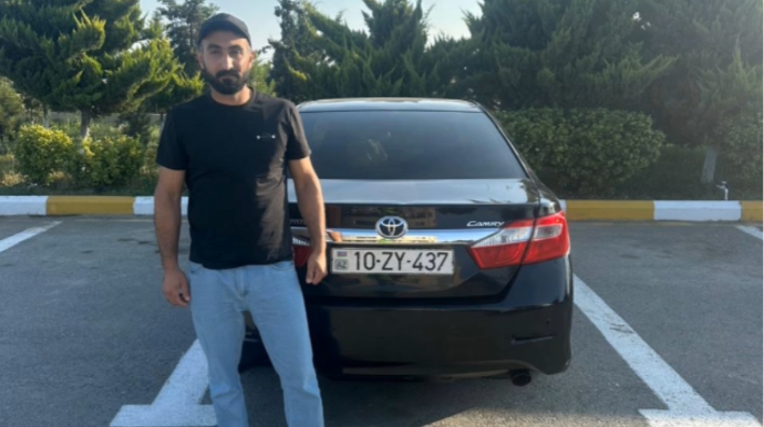 Qayda pozan sürücünün narkotik aludəçisi olduğu üzə çıxdı - VİDEO