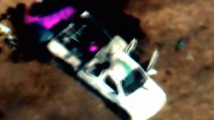 Düşmənin PUA idarəetmə stansiyası belə məhv edildi - VİDEO