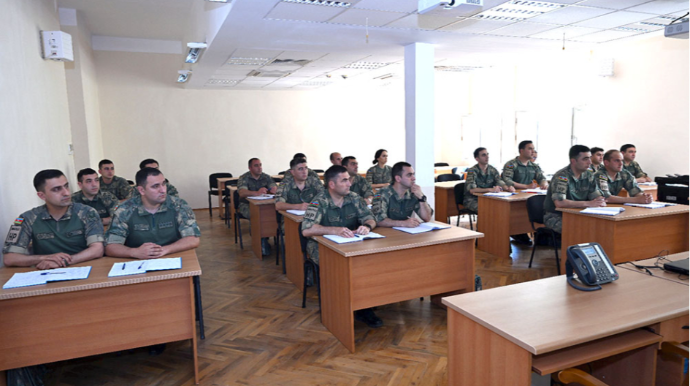 Hərbi Polis İdarəsində təlim kursu keçirilib - FOTO 