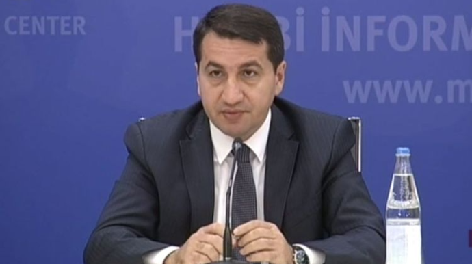 Hikmət Hacıyev Şuşaya səfərdən paylaşım etdi - FOTO