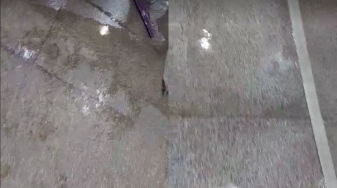 Bakının mərkəzindəki keçid yenə suya qərq oldu - VİDEO 