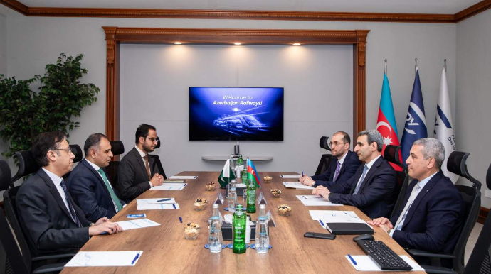 Обсуждены перспективы сотрудничества между Азербайджаном и Пакистаном в железнодорожной сфере - ФОТО