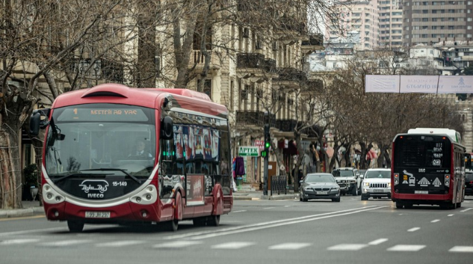 Avtobusla sərnişindaşıma artıb - AYNA 