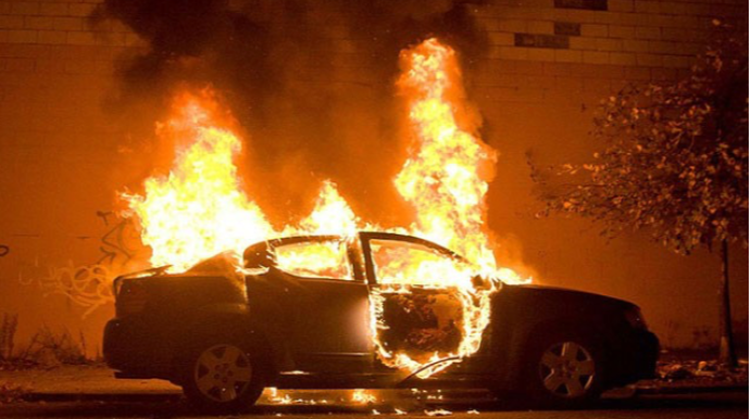 Masazırda “BMW” yandı - Ölən var