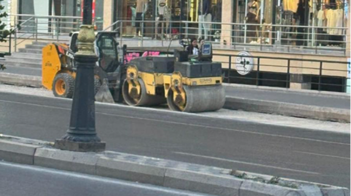 Sakinlərin narazılığına səbəb olan səki bərpa ediləcək - FOTO