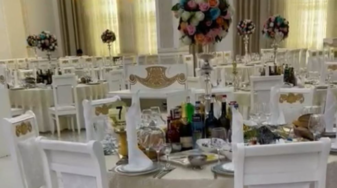 Şəkidə şadlıq sarayında pandemiya tələbləri pozulub