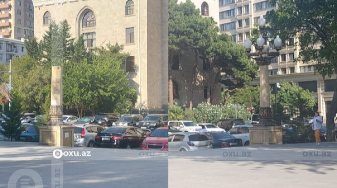 Paytaxtın mərkəzində utancverici mənzərə:  Səməd Vurğun bağı niyə nəzarətsiz qalıb?   - VİDEO - FOTO