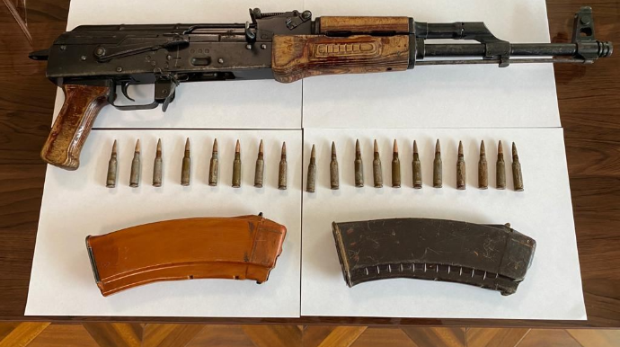 Xızı sakini avtomatla saxlanılıb  - FOTO