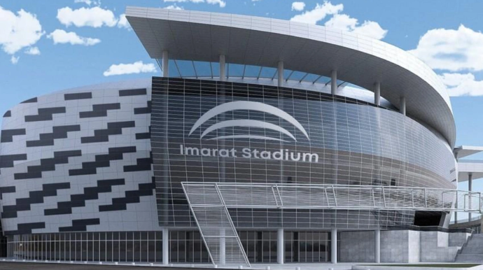 Ağdam şəhərində "İmarət"  stadionunun təməli qoyuldu - FOTO - YENİLƏNİB