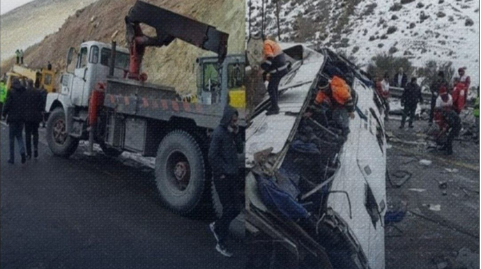 İranda yol qəzasında 5 nəfər ölüb 