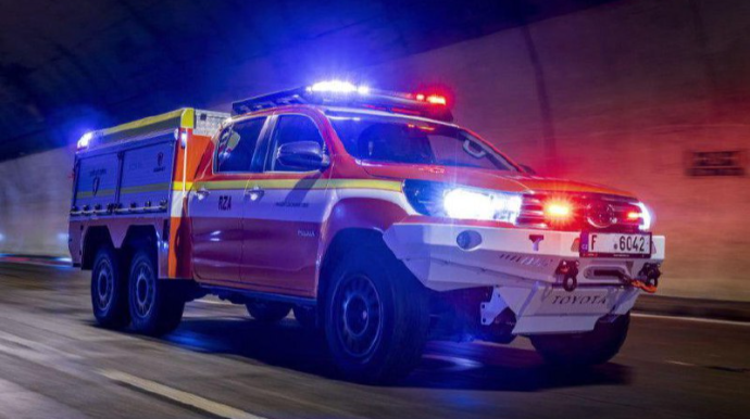 Elektromobillər üçün yeni yanğınsöndürən avtomobil 