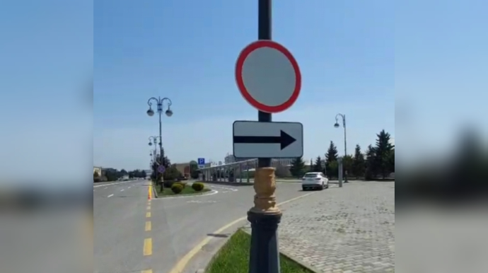 Yol polisi ilə sürücüləri üz-üzə qoyan nişan: ŞİKAYƏT VAR - VİDEO