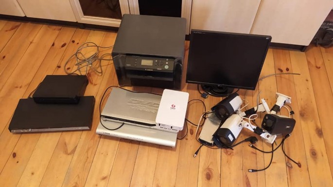 Lənkəranda oğurluq edən şəxslər saxlanılıb - FOTO