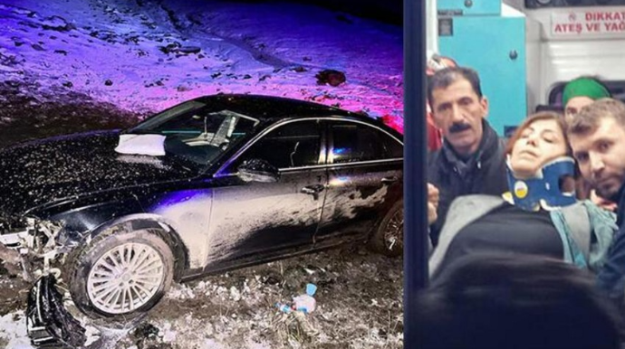 Deputat avtomobil qəzasına uğrayıb, vəziyyəti ağırdır 