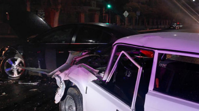 Gəncədə qəza olub, xəsarət alanlar var   - FOTO