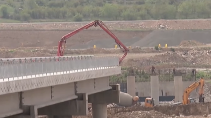 Ağbənd-Kəlalə yeni avtomobil körpüsünün tikintisi bu ilin sonuna yekunlaşacaq 