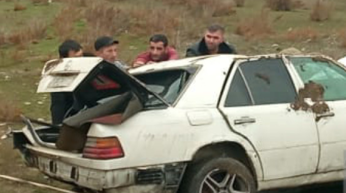 Hacıqabulda avtomobil aşıb, 3 nəfər xəsarət alıb   - FOTO