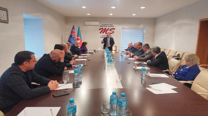 Mətbuat Şurasının İdarə Heyətinin iclası keçirilib 