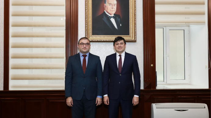 Almaniyadakı diaspor təşkilatının rəhbəri Dövlət Komitəsində olub