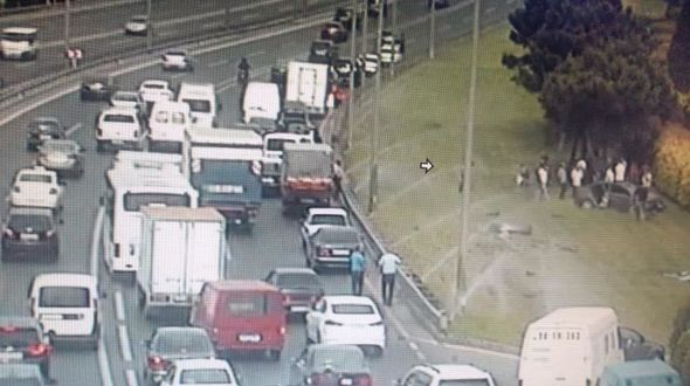 Bakıda ağır qəza tıxac yaratdı - FOTO 