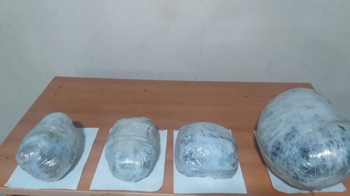 İrandan Azərbaycana narkotik keçirmək istədilər:  Xəbərdarlıq atəşi açıldı  - FOTO