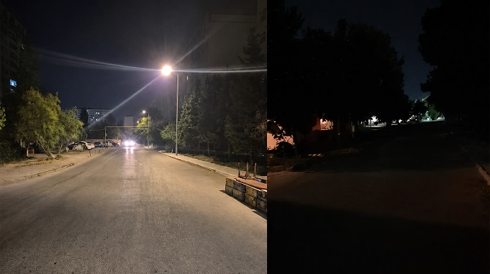 Sumqayıtda küçələr işıqlandırılmır, elektrik enerjisinə qənaət edirlər - ŞİKAYƏT 