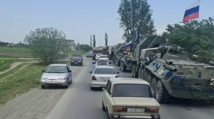 Rusiya sülhməramlılarının Qarabağı tərk etməsinin yeni görüntüləri – VİDEO   