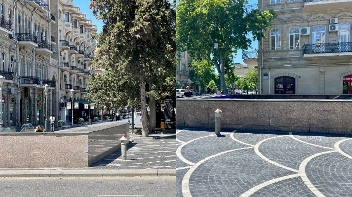 Mərkəzidə yeraltı keçid sahibkarlara satılır; şəhərin görünüşü pozulur – MEMAR – FOTO 