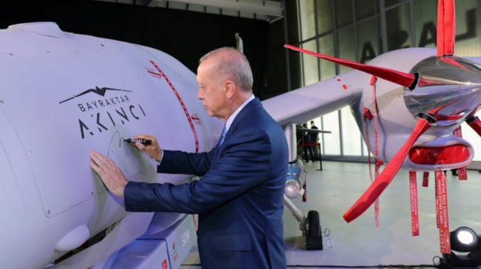 Ərdoğan ən yeni PUA-nın Türkiyə ordusuna qəbul edildiyini bildirib