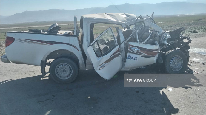 Zəngilanda şirkət işçiləri qəzaya düşdü - Ölən və yaralananlar var   - FOTO - YENİLƏNİB