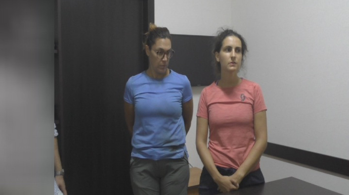 Qaxda itkin düşən iki turist qadın tapılıb  - FOTO