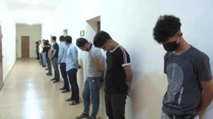 Sumqayıtda kafedə yaxalanan 28 nəfər cərimələndi  - FOTO