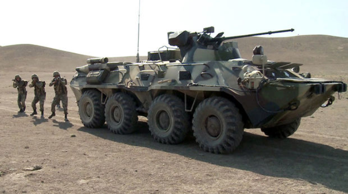 Zirehli texnikaların ekipajları döyüş vərdişlərini təkmilləşdirir   - VİDEO