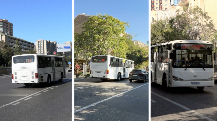 Zolaqdan istifadə etməyən avtobus sürücüləri; onları hansı cəza gözləyir?  - VİDEO 