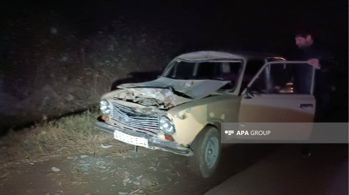 Tovuzda "VAZ" "Azərişıq"ın yük maşınına çırpıldı, xəsarət alanlar var   - FOTO