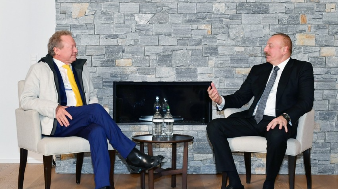 Prezident “Fortesque Future Industries” şirkətinin sədri ilə görüşdü  - FOTO