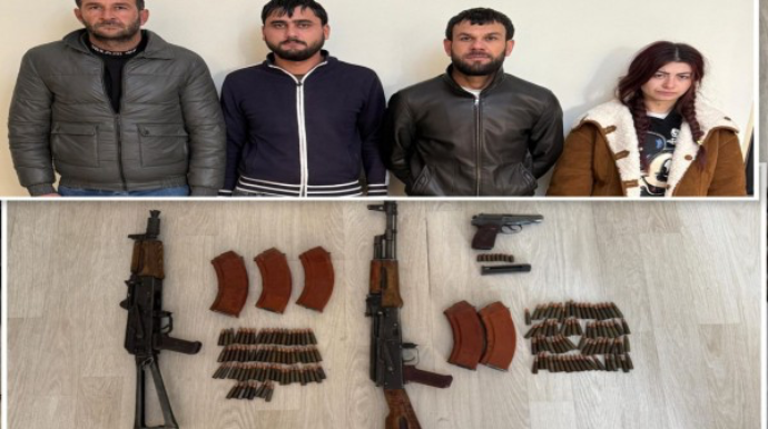 Silah alveri edən cinayətkar dəstə üzvləri tutuldu 