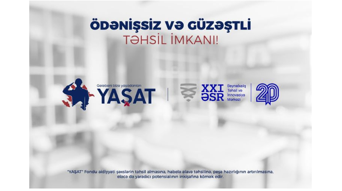 10 şəhid övladının özəl məktəbdə təhsili pulsuz olacaq