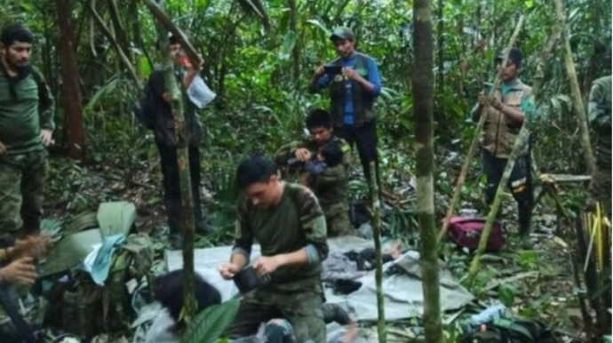 Qəzaya uğrayan təyyarədəki uşaqlar 40 gün sonra sağ tapıldılar