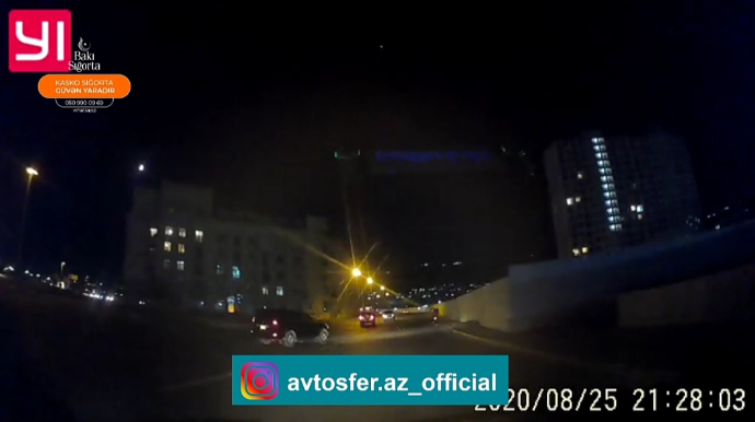 Bakıda təhlükə saçan "Prado" sürücüsü - VİDEO
