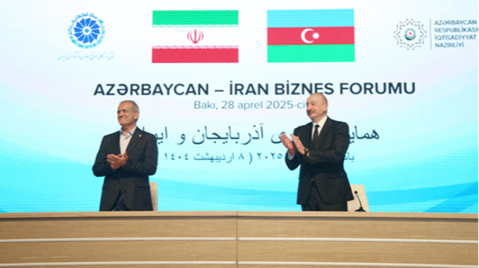 Prezident Pezeşkianın Bakı səfərindən görüntülər paylaşdı - VİDEO