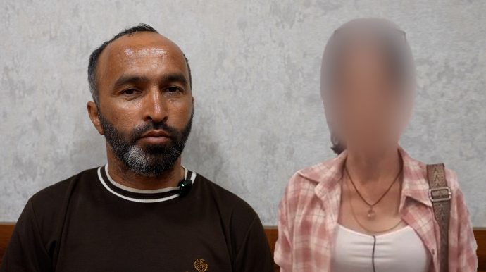 Nəsimidə ticarət mərkəzlərində oğurluq edən şəxsləri mühafizə polisi saxlayıb - VİDEO