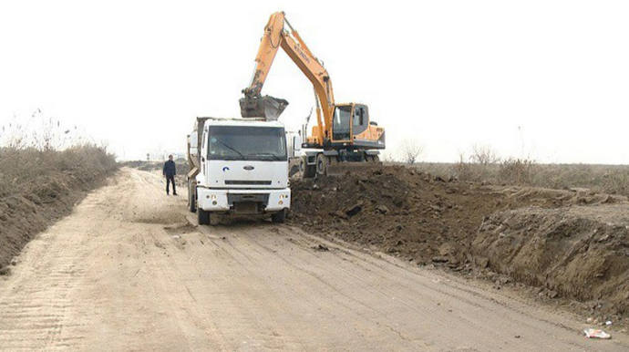 Qanunsuz qum daşıyanlar cəzalandırılıb