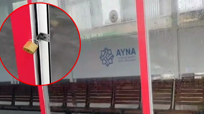 AYNA-nın bəzi dayanacaqları niyə qıfıllanır? - SƏBƏB AÇIQLANDI - VİDEO 