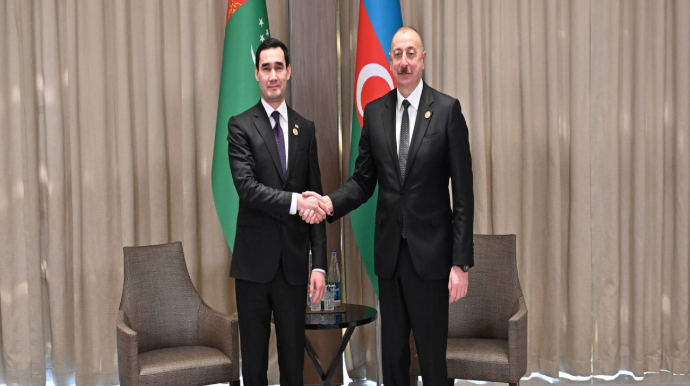 İlham Əliyev Sərdar Berdiməhəmmədova təbrik ünvanladı