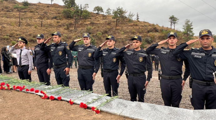 Zəngilanda şəhidlərin məzarları ziyarət olunub - FOTO 