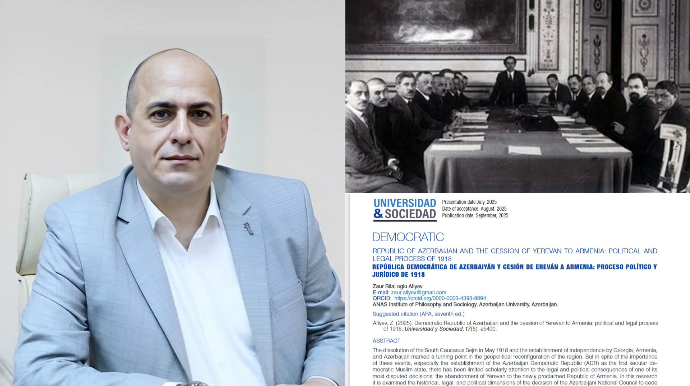 Zaur Əliyevin tarixi məqaləsi dünya gündəmində - FOTO 