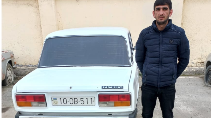 Yol polisinin kəmərə görə saxladığı sürücü narkoman çıxdı - FOTO 