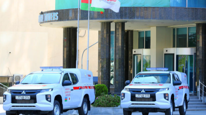 Yaponiya Azərbaycana təcili tibbi yardım maşınları verib   - FOTO